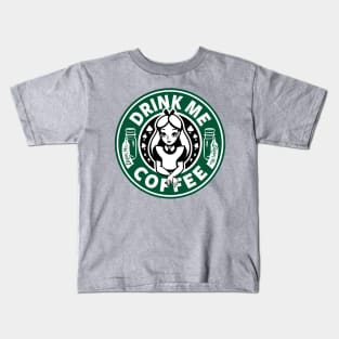 Drink Me Coffee Kids T-Shirt